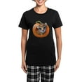thumbnail image 1 of CafePress - PD Moreno's Halloween Jaguar - Women's Short Sleeve Print T-Shirt and Pants Dark Cotton Pajama Set, 1 of 7