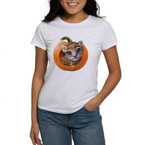 CafePress - PD Moreno's Halloween Jaguar Women's Value T Shirt - Women's Classic T-Shirt