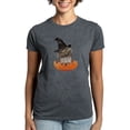 thumbnail image 1 of CafePress - PD Moreno's Halloween Owl Women's Value T Shirt - Women's Traditional Fit Dark T-Shirt, 1 of 4