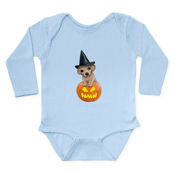 CafePress - PD Moreno's Halloween Pu - Long Sleeve Cotton Baby Bodysuit