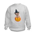thumbnail image 1 of CafePress - PD Moreno's Halloween Pup - Kids Sweatshirt, Youth Crew Neck Sweatshirt, 1 of 4