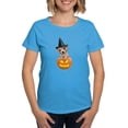 thumbnail image 1 of CafePress - PD Moreno's Halloween Puppy Women's Value T Shirt - Women's Traditional Fit Dark T-Shirt, 1 of 4