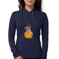 thumbnail image 1 of CafePress - PD Moreno's Halloween Puppy - Womens Hooded Shirt, 1 of 3