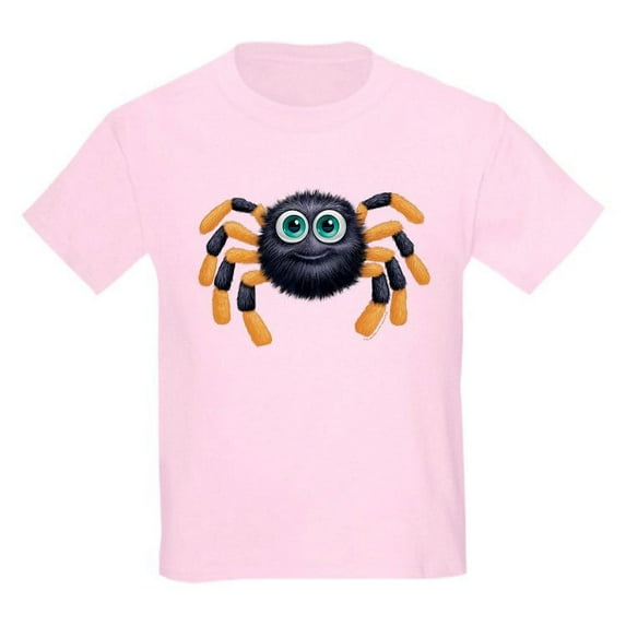 CafePress - PD Moreno's Halloween Spider Kids T Shirt - Light T-Shirt Kids XS-XL