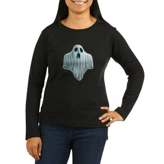 CafePress - PD Moreno's Halloween Women's Long Sleeve T Shirt - Women's Long Sleeve Graphic Tee Casual Fit