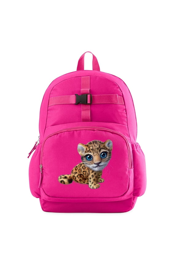 - PD Moreno's Jaguar - Cute School Travel Backpack