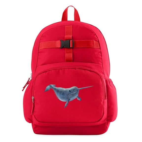 CafePress - PD Moreno's Narwhal - Cute School Travel Backpack
