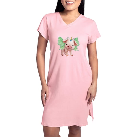 CafePress - PD Moreno's Pig Unicorn - Women's Nightshirt