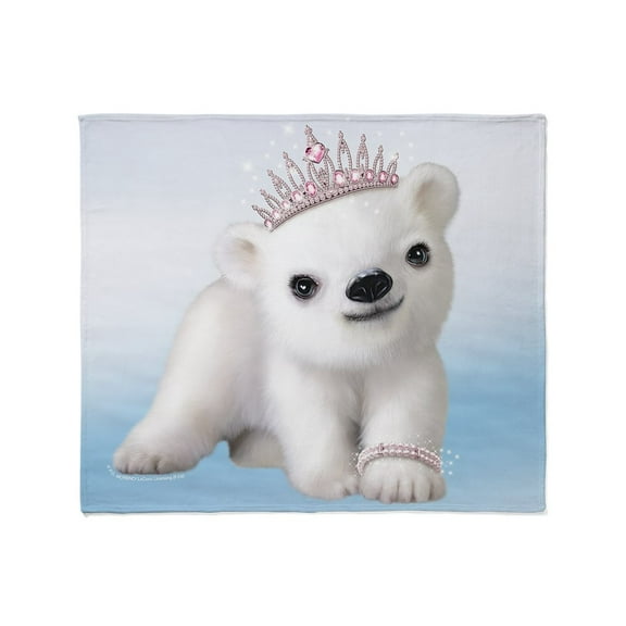 CafePress - PD Moreno's Polar Bear - Soft Fleece Throw Blanket, 50"x60" for All Ages