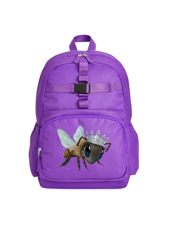 - PD Moreno's Queen Bee - Cute School Travel Backpack