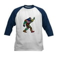 thumbnail image 1 of CafePress - PEACE UP Baseball Jersey - Kids Cotton Baseball Jersey, 3/4 Sleeve Shirt, 1 of 4