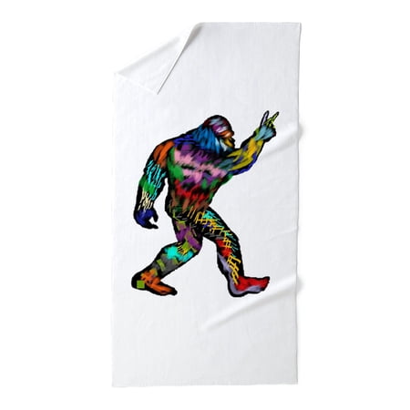 CafePress - PEACE UP - Large Beach Towel, Soft 30"x60" Towel with Unique Design