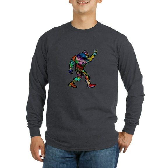 CafePress - PEACE UP Long Sleeve T Shirt - Long Sleeve Dark T-Shirt