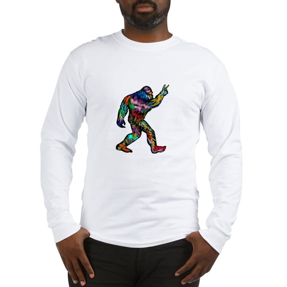 CafePress - PEACE UP Long Sleeve T Shirt - Unisex Cotton Long Sleeve T-Shirt