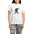 thumbnail image 1 of CafePress - PEACE UP Pajamas - Women's Short Sleeve Print T-Shirt and Pants Light Cotton Pajama Set, 1 of 7