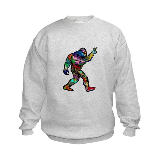 CafePress - PEACE UP Sweatshirt - Kids Sweatshirt, Youth Crew Neck Sweatshirt