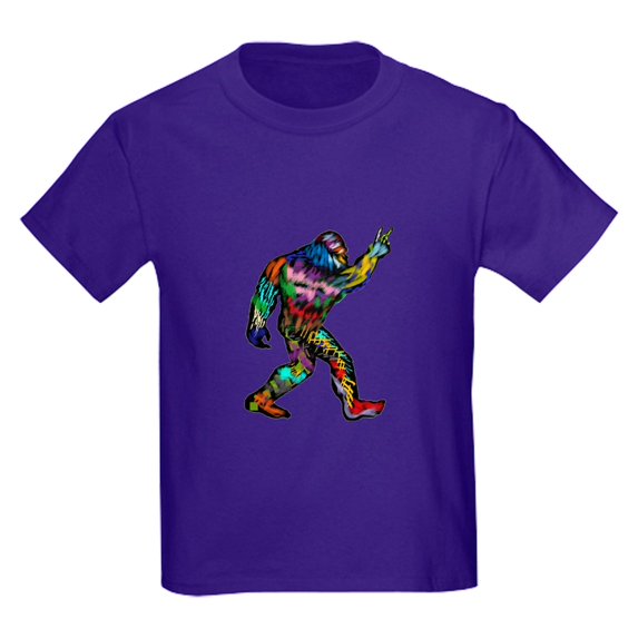 CafePress - PEACE UP T Shirt - Dark T-Shirt Kids XS-XL