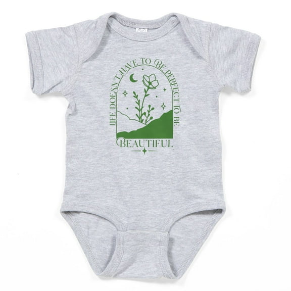 CafePress - PERFECT TO BE Body Suit - Cute Infant Bodysuit Baby Romper - Size Newborn - 24 Months