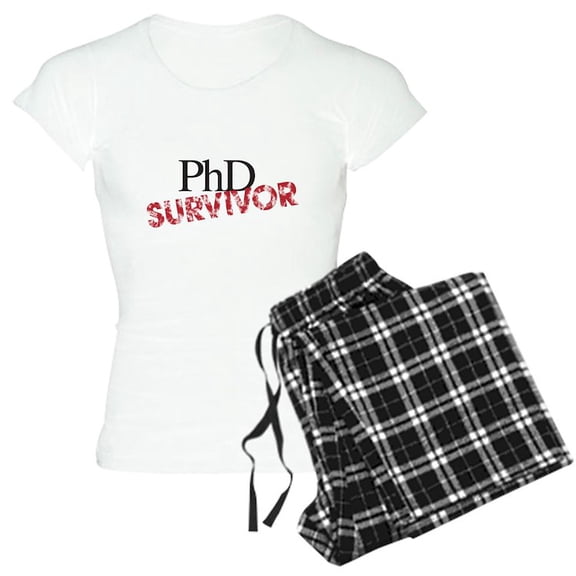 CafePress - PHD Survivor Pajamas - Women's Light Pajamas