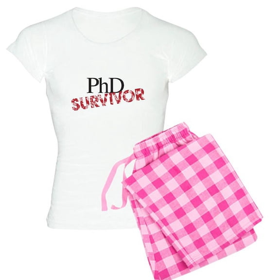 CafePress - PHD Survivor Pajamas - Women's Light Pajamas