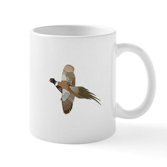 CafePress - PHEASANT Mugs - 11 oz Ceramic Mug - Novelty Coffee Tea Cup