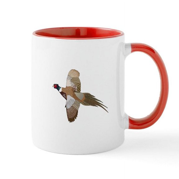 CafePress - PHEASANT Mugs - 11 oz Ceramic Mug - Novelty Coffee Tea Cup