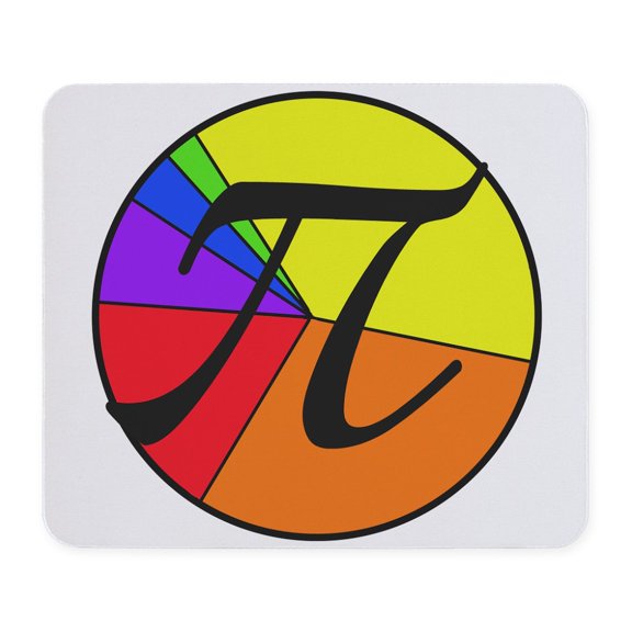 CafePress - PI Chart Mousepad - Non-slip Rubber Mousepad, Gaming Mouse Pad