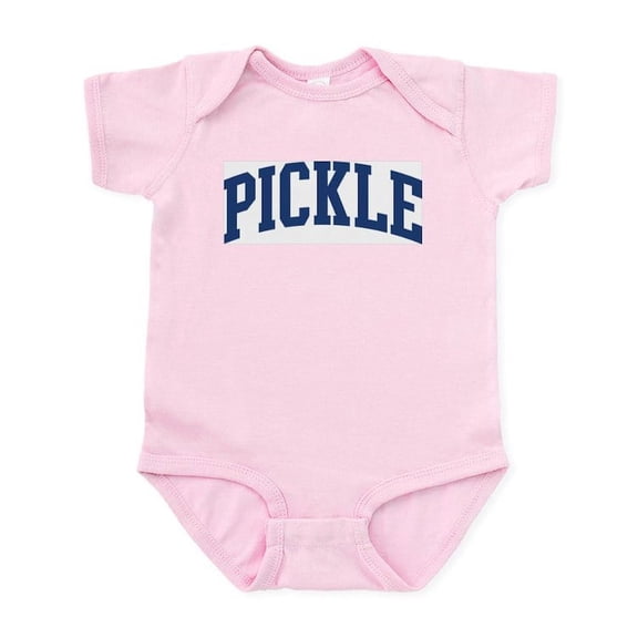 CafePress - PICKLE Design (Blue) Infant Bodysuit - Baby Light Bodysuit, Size Newborn - 24 Months