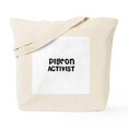 thumbnail image 1 of CafePress - PIGEON ACTIVIST Tote Bag - Unisex Canvas Tote Bag, Beige, 1-Piece, 1 of 7