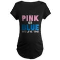 thumbnail image 1 of CafePress - PINK OR BLUE Maternity T Shirt - Maternity Dark T-Shirt, 1 of 3
