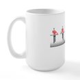 thumbnail image 1 of CafePress - PIXEL8 | Kraftwerk Red Large Mug - 15 oz Ceramic Large White Nolvety Mug, 1 of 6