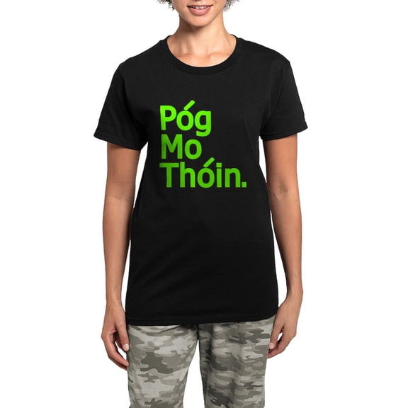 CafePress - POG MO THOIN Women's Dark Pajamas - Women's Short Sleeve Print T-Shirt and Pants Dark Cotton Pajama Set