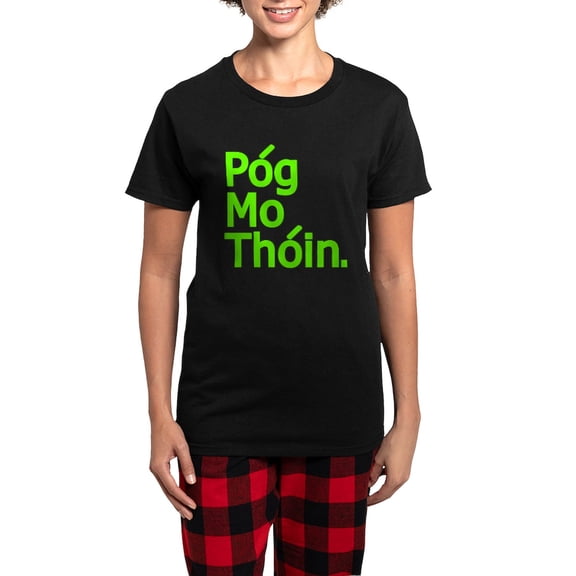 CafePress - POG MO THOIN Women's Dark Pajamas - Women's Short Sleeve Print T-Shirt and Pants Dark Cotton Pajama Set