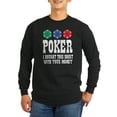 thumbnail image 1 of CafePress - POKER Long Sleeve Dark T Shirt - Long Sleeve Dark T-Shirt, 1 of 4