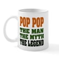 thumbnail image 1 of CafePress - POP POP The Legend Mug - 11 oz Ceramic Mug - Novelty Coffee Tea Cup, 1 of 3