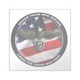 thumbnail image 1 of CafePress - POW Ride For Those Who Di Square Sticker 3 X 3 - Square Sticker 3" x 3", 1 of 1
