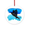 thumbnail image 1 of CafePress - PRECISE IN MOTION -  Round Wood Ornament 4", 1 of 2