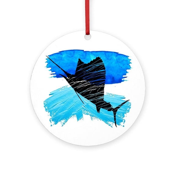 CafePress - PRECISE IN MOTION - Round Wood Ornament 4"