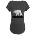 thumbnail image 1 of CafePress - PREGOSAURUS Maternity T Shirt - Maternity Dark T-Shirt, 1 of 3