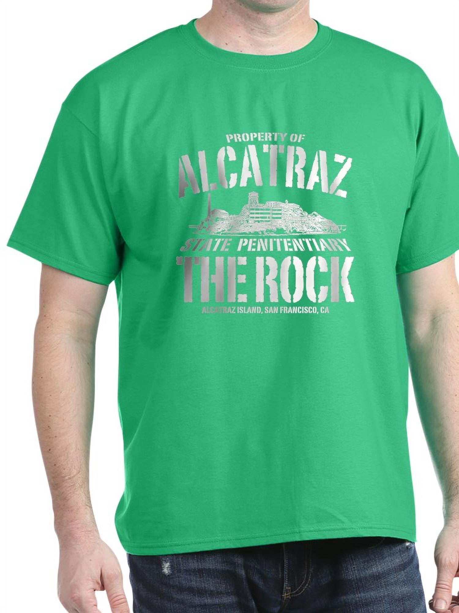 CafePress PROPERTY OF ALCATRAZ Dark T Shirt 100 Cotton TShirt
