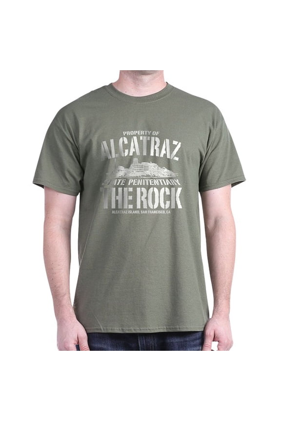 - PROPERTY OF ALCATRAZ Dark T Shirt - Men's Classic Cotton T-Shirts