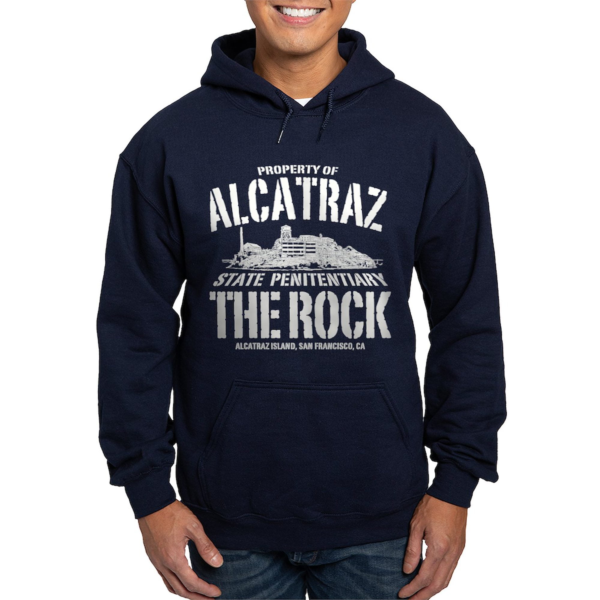 CafePress PROPERTY OF ALCATRAZ Hoodie Dark Pullover Hoodie