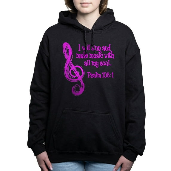 CafePress - PSALM 108:1 Hooded Sweatshirt - Pullover Hoodie, Classic & Comfortable Hooded Sweatshirt