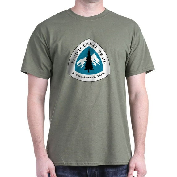 CafePress - Pacific Crest Trail, California Dark T Shirt - Men's Classic Graphic Cotton T-Shirt
