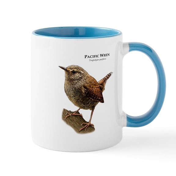 CafePress - Pacific Wren Mug - 11 oz Ceramic Mug - Novelty Coffee Tea Cup