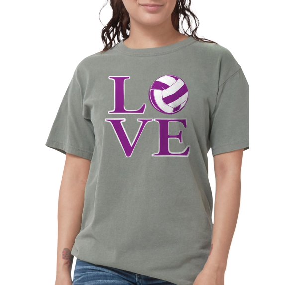 CafePress - Painted Love Netball Womens Comfort Colors Shirt - Womens Comfort Colors® Shirt