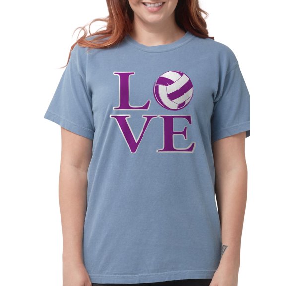 CafePress - Painted Love Netball Womens Comfort Colors Shirt - Womens Comfort Colors® Shirt