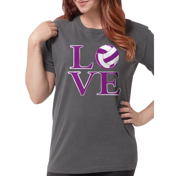 CafePress - Painted Love Netball Womens Comfort Colors Shirt - Womens Comfort Colors® Shirt