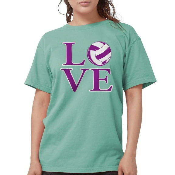 CafePress - Painted Love Netball Womens Comfort Colors Shirt - Womens Comfort Colors® Shirt