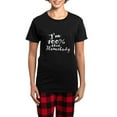 thumbnail image 1 of CafePress - Pajamas - Women's Short Sleeve Print T-Shirt and Pants Dark Cotton Pajama Set, 1 of 7